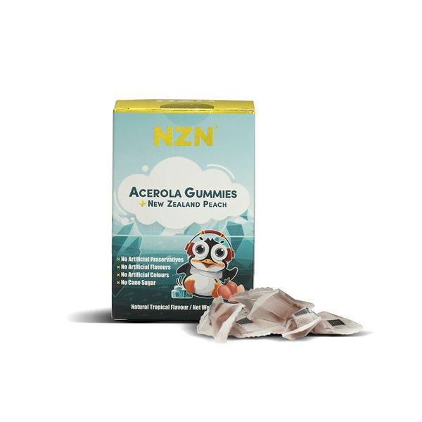 NZN® Acerola with NZ Peach Gummies